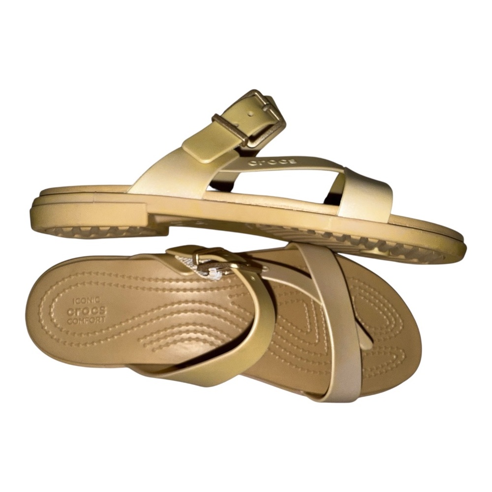 Crocs Tulum Toe Post Sandals 7 - image 1